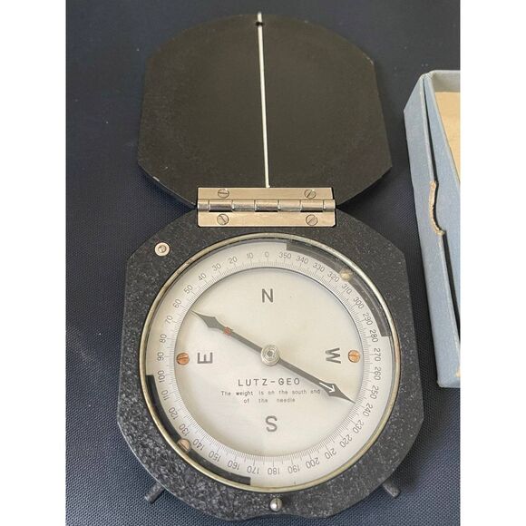 Vintage Lutz Geo Compass Japan Nice - Picture 2 of 6